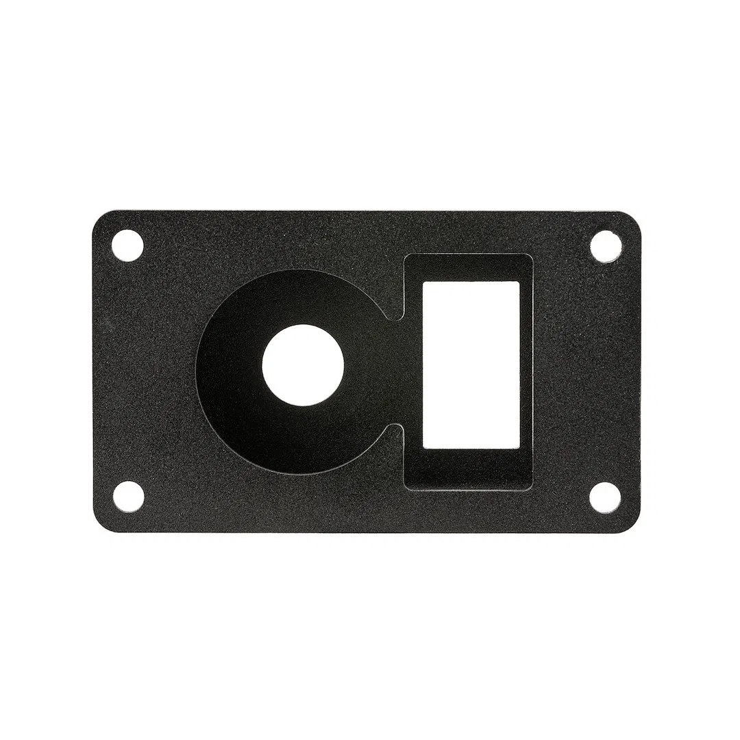 3501050 – ARB USA Switch Panel, Without Switch/ Coupler Without Indicator Lights Mounts Single Switch/ Air Hose Coupl...
